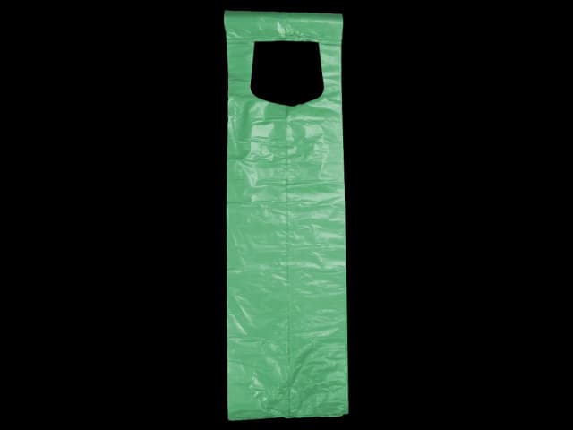 Plastpose på rull. Foto.