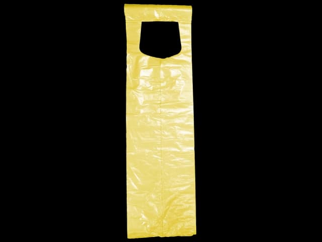 Plastpose på rull. Foto.