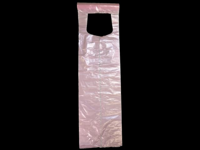 Plastpose på rull. Foto.