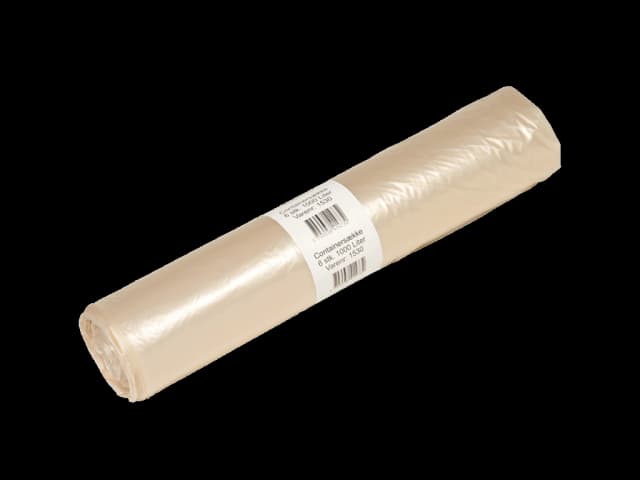 Plastposer på rull. Foto.