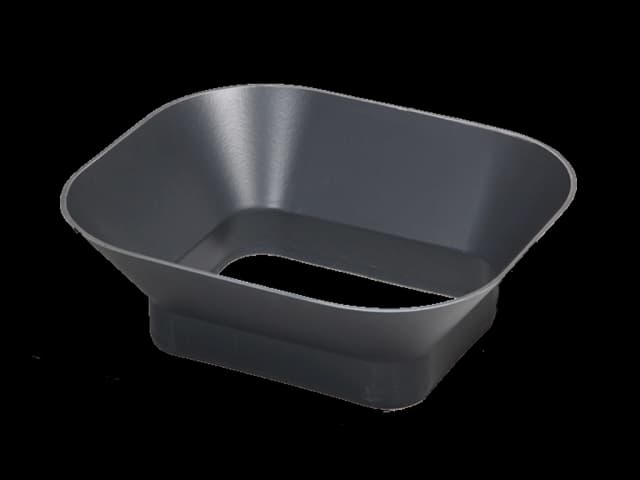 Trakt til matavfallsbeholder. Foto.