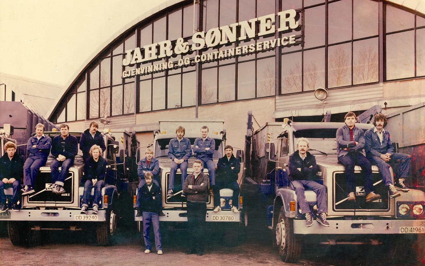 Anlegget til Jahr & Sønner. Foto.