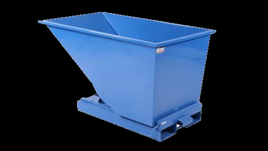 Tippo vippecontainer. Foto.