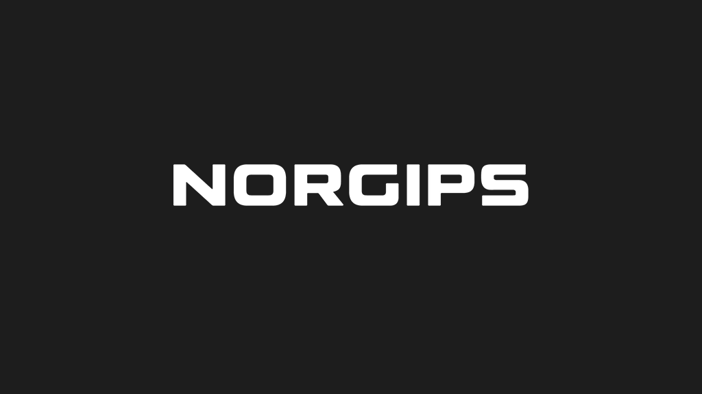 Logo for Norgips. Illustrasjon. 